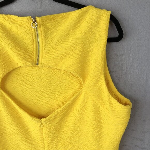 Calvin Klein Dress Womens 14 Textured Sleeveless Open Back New With Tags NWT - Picture 12 of 16